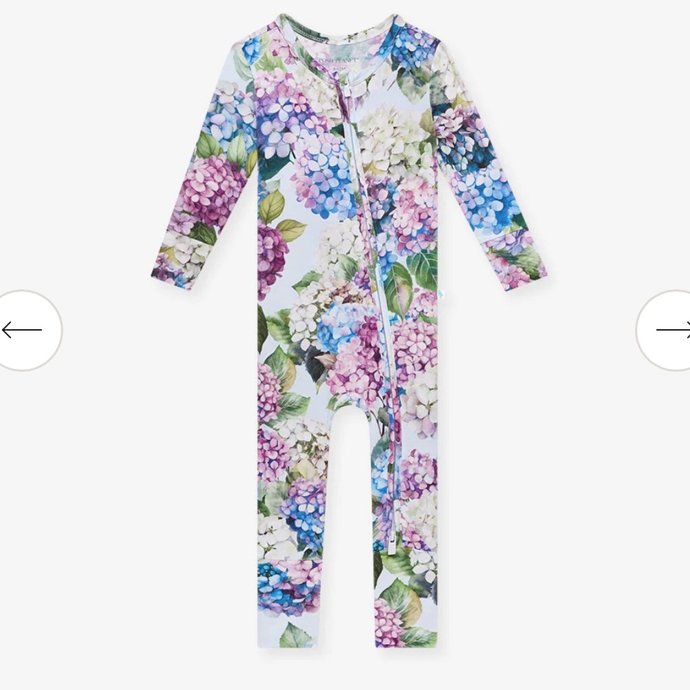 Posh Peanut Toddler Convertible Pajamas (12-18M)
